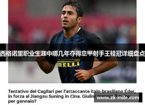 西格诺里职业生涯中哪几年夺得意甲射手王桂冠详细盘点 西格诺里职业生涯中哪几年夺得意甲射手王桂冠详细盘点